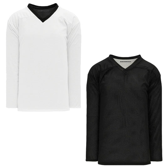 SW300 Reversible Practice Hockey Jersey - Black/White