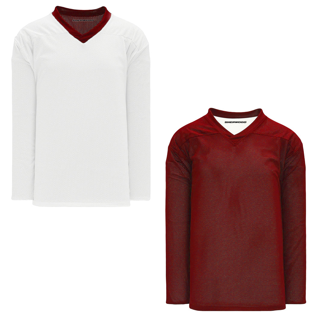 SW300 Reversible Practice Hockey Jersey - Red/White