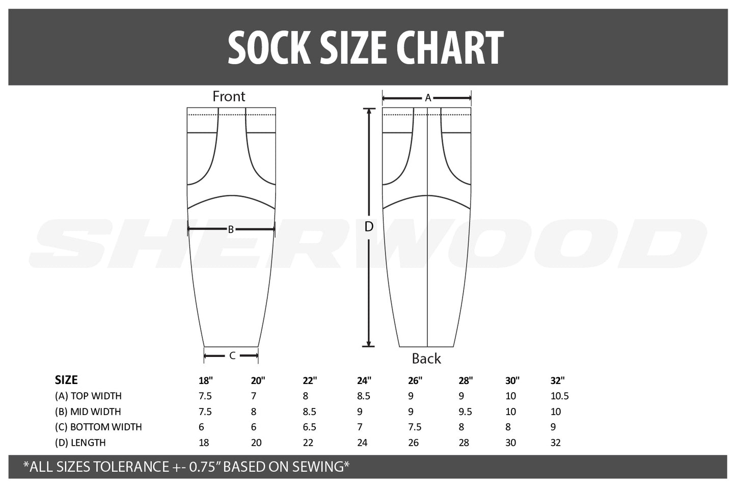 Sublimated Team Model Hockey Socks-  Your Design