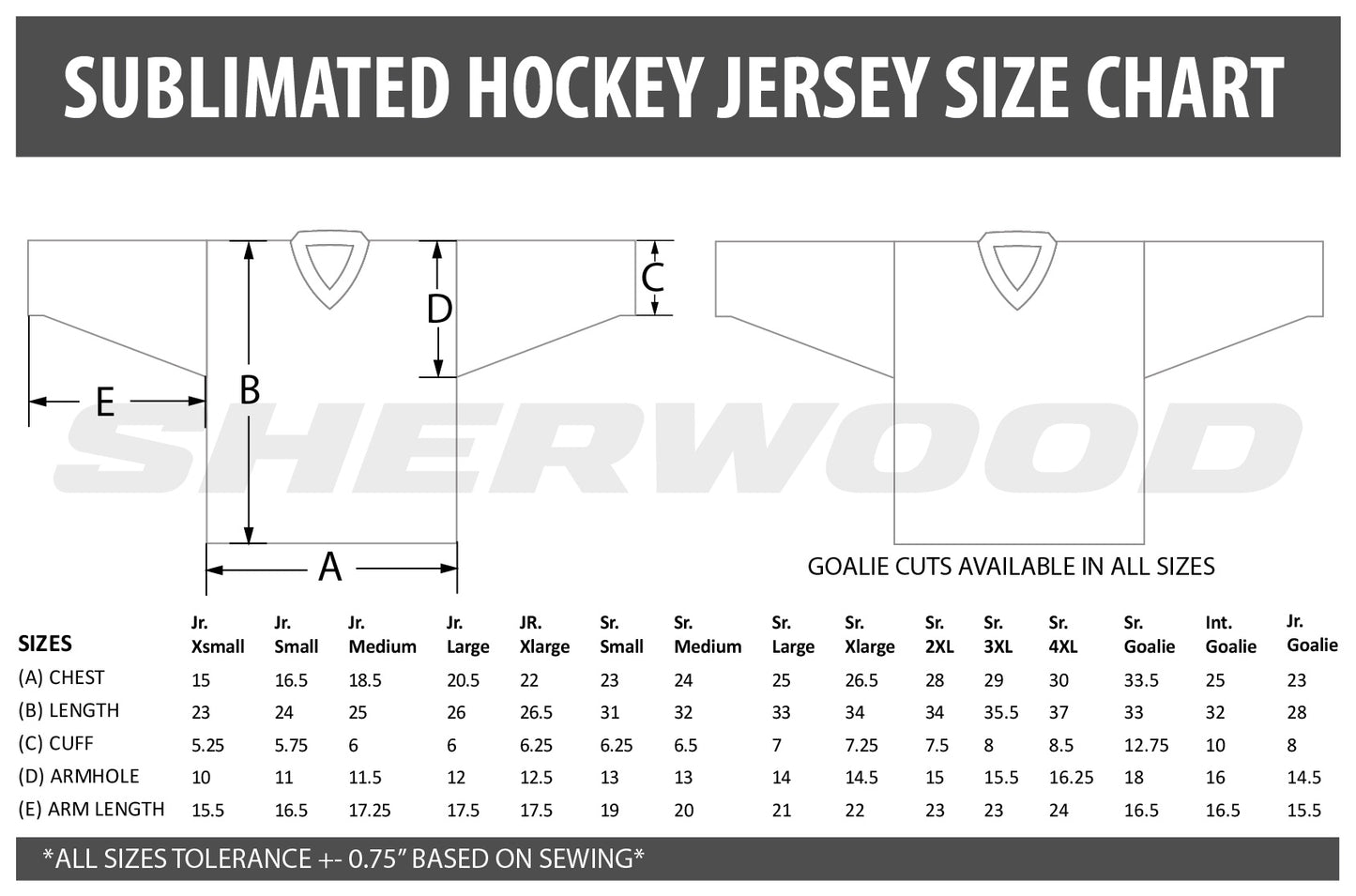 Sublimated Hockey Jersey -  Your Design